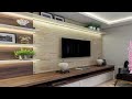 100 Modern TV cabinets ideas for living room interior design 2020 (Home decor)