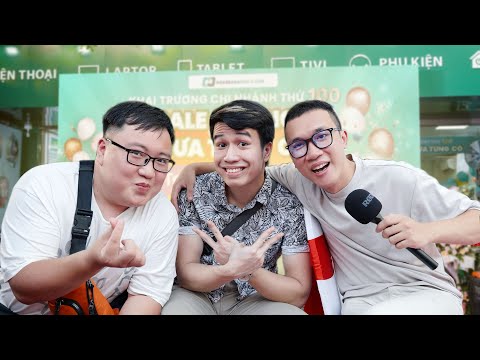 Video Đi mua Samsung giá 990k gặp ngay Dương Dê, Súp Heo và... - youtube