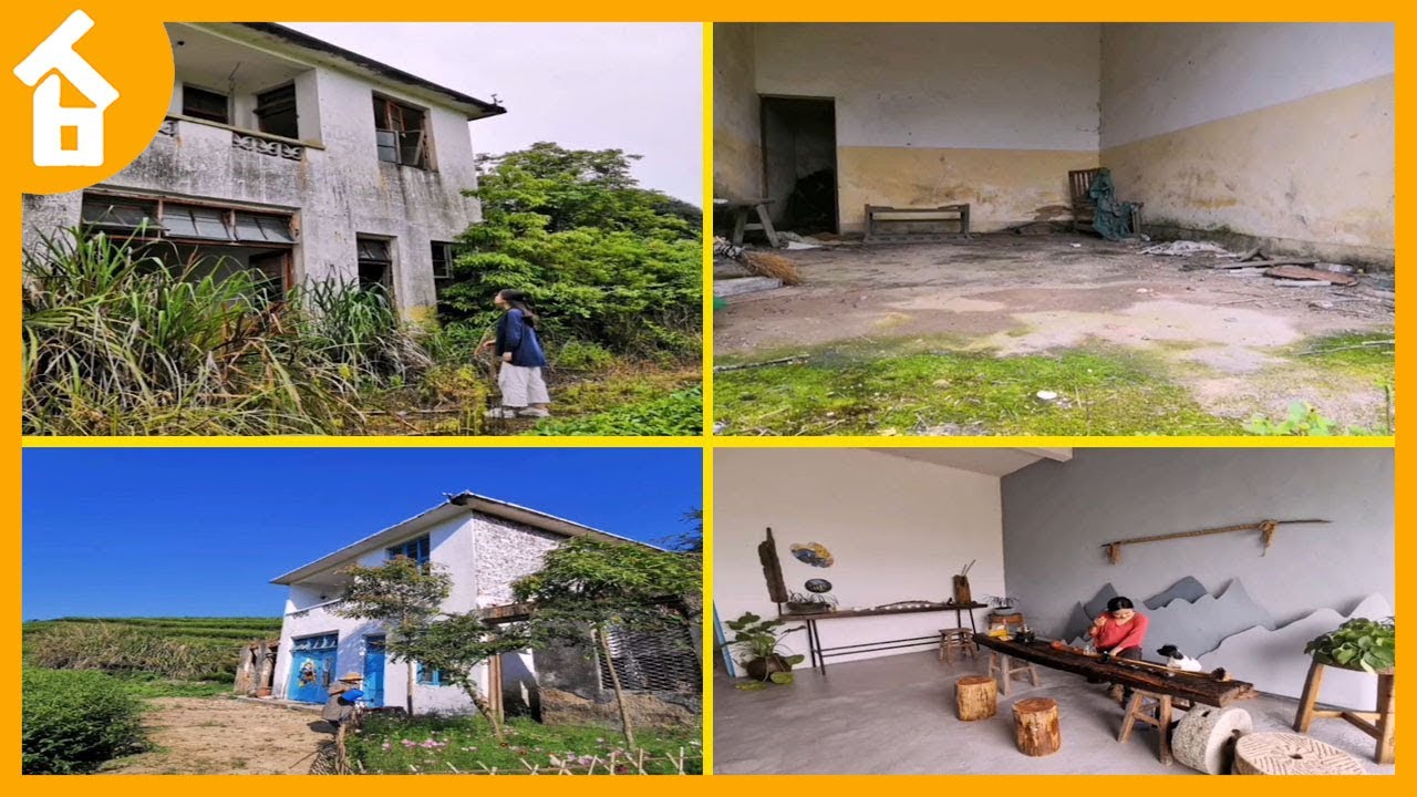 The girl left the city to return to her hometown to renovate her old