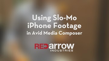 Using Slo-Mo iPhone Footage in Avid Media Composer