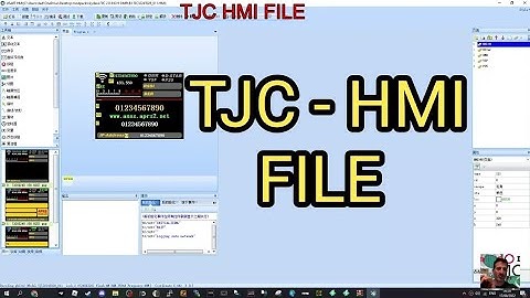 TJC (Nextion style ) Editor and HMI File 2.8 inch