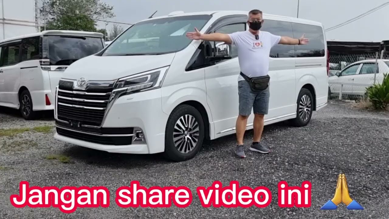 MPV Toyota GranAce 2.8D (Bapa Alphard) - YouTube