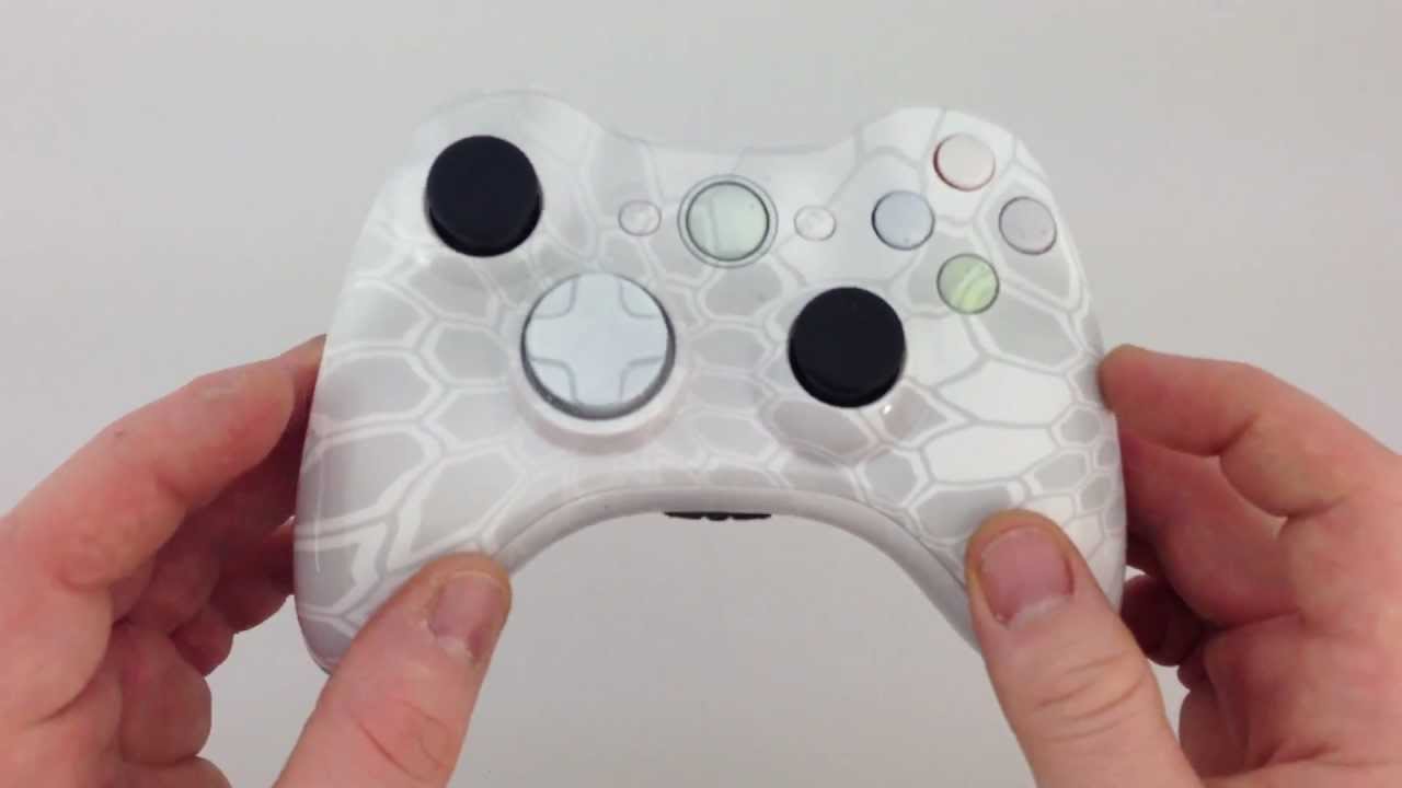 Kryptek Yeti Camouflage Xbox 360 Controller - CamoController.com - YouTube