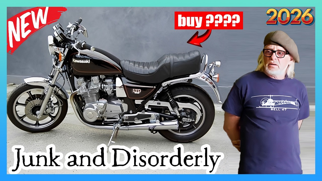 希少ZauberDish Junk & Disorderly (2026)🏍️Moto Classic 