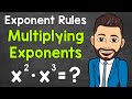 Multiplying Exponents with the Same Base | Exponent Rules | Math with Mr. J