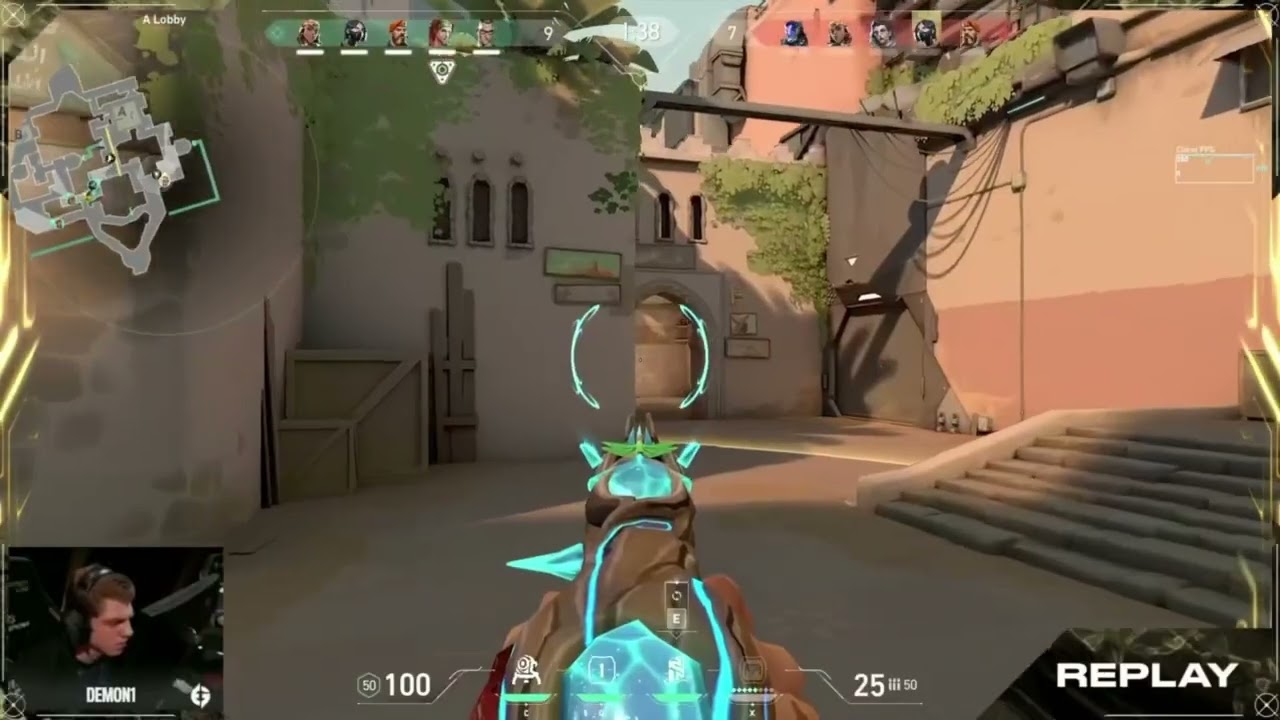 DEMON1 HITTING CRAZY SHOTS IN VCT CHAMPS