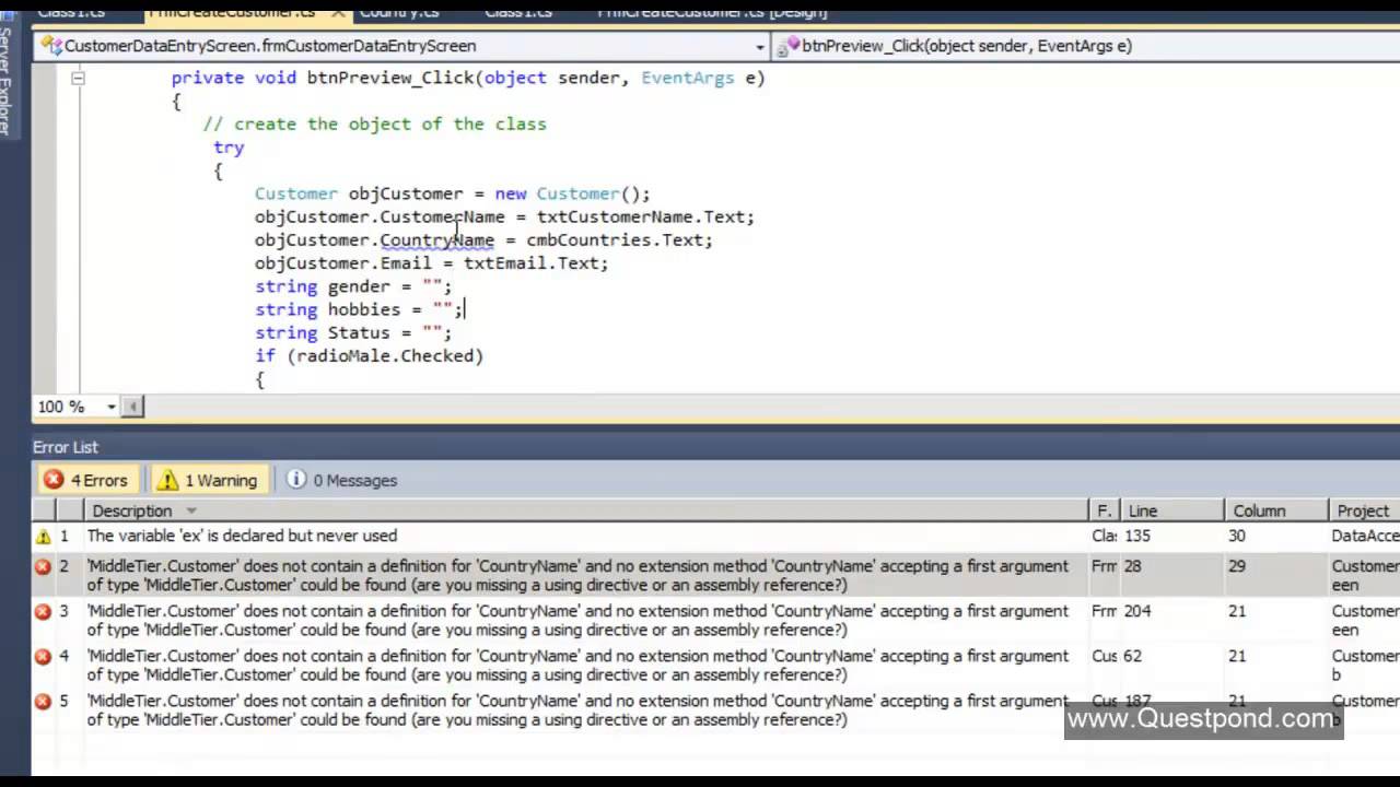 (Day 17) Lab 27: - Learn .NET and c# in 60 days - Improving Database Design