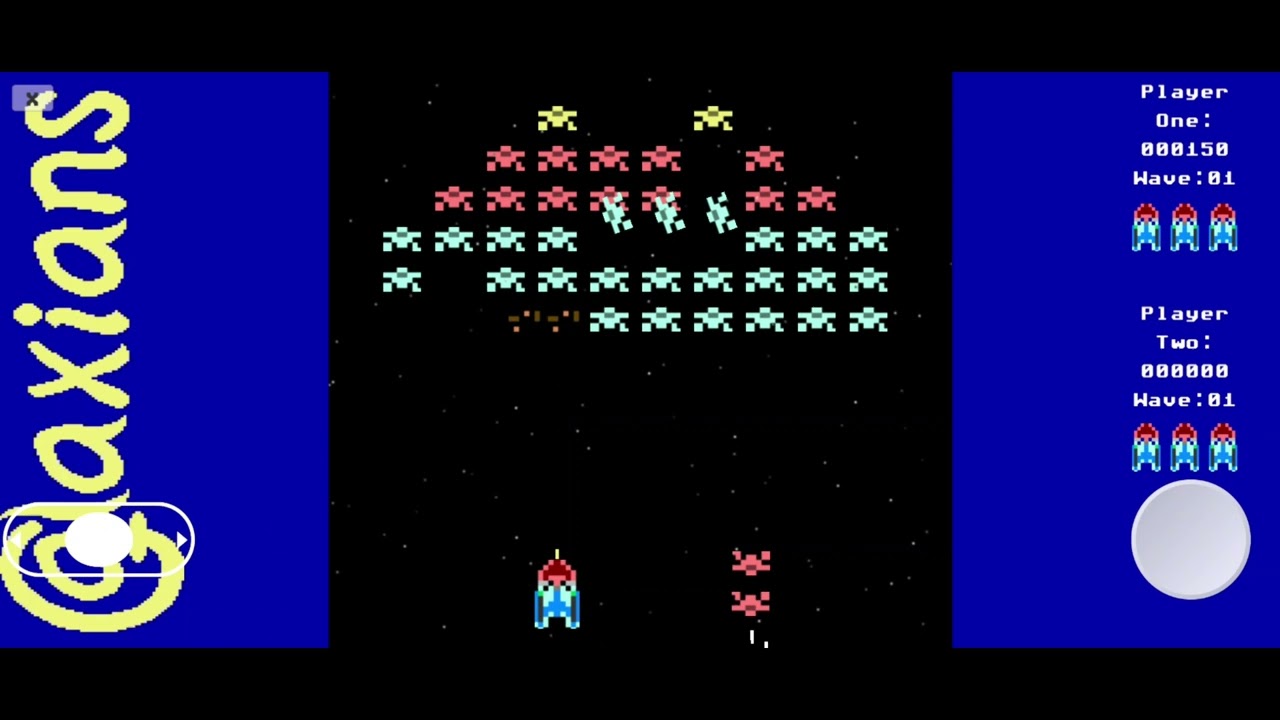 Galaxians Remake APP Android - Original Game Galaxians ZX Spectrum
