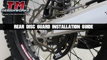 How to Install / Feature & Benefit: TM Designworks 2024 KTM Rear Disc and Caliper Guard