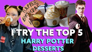 I TRY THE TOP 5 HARRY POTTER DESSERTS AT THE BIGGEST HARRY POTTER STORE IN THE WORLD