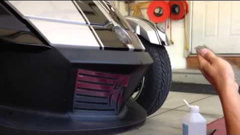 WrapMySpyder.com Can-am Spyder air-dam grill "spider louver" install video