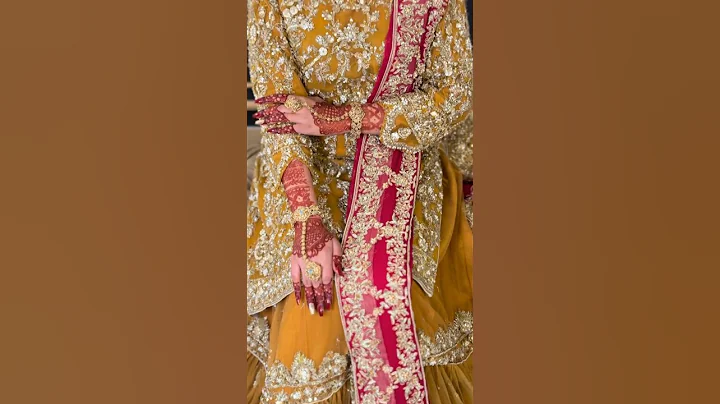 Haldi and Mayoun Rasam💒 #mehndibride #wedding #haldi #mehndi #makeup #bride#dress #bridaldress2025#