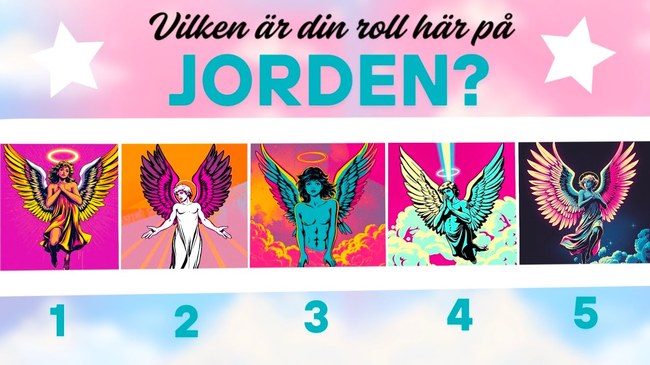 Vilken är DIN ROLL här på jorden? 🌏 DITT SYFTE ✨ Vem du är PÅ DJUPET ✨