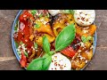 Two easy ways to roast bell peppers + How to marinate for later use