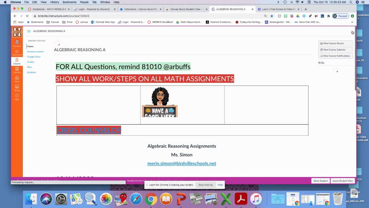 Canvas Quick Student View Chrome extension YouTube
