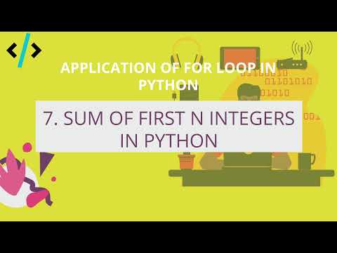 Python for Data Science - 7. Sum of first n integers in python | Python tutorial in hindi