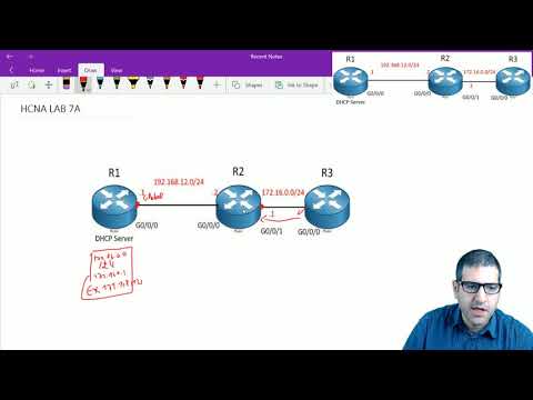 Configuring the DHCP server with hosts which are not on the same network