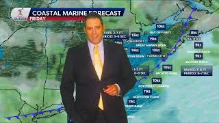 1°Outside Coastal Marine Forecast for Tuesday through Friday, May 21-24