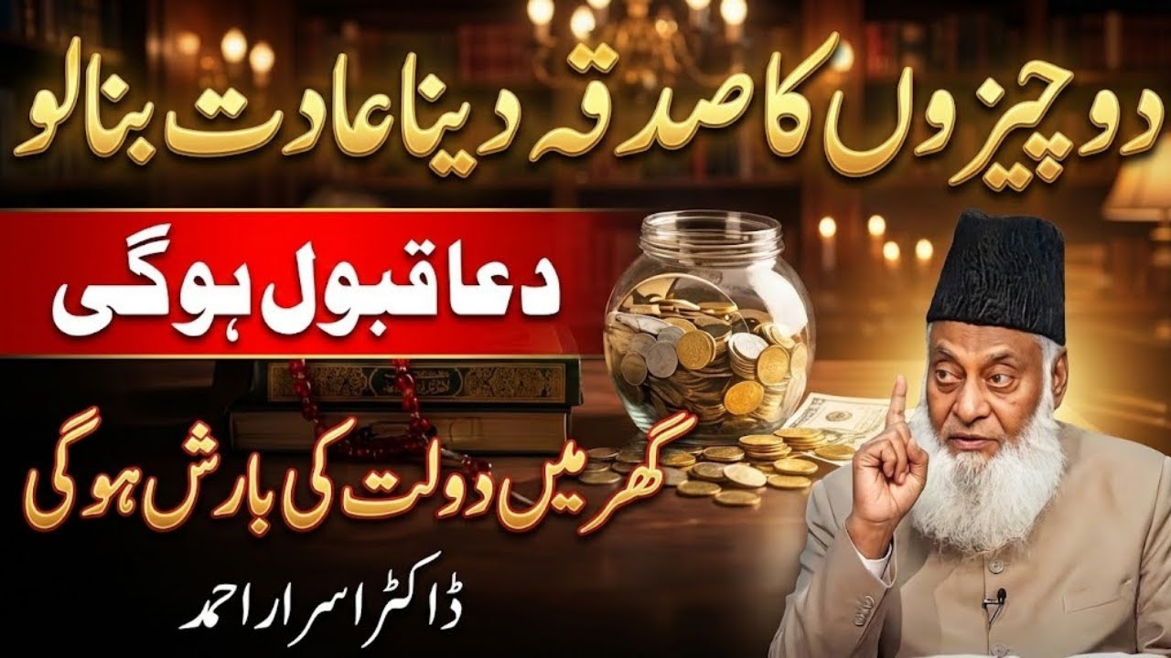 Rizq Mein Izafa Aur Sadqa Ki Barkat | Dr Israr Ahmed