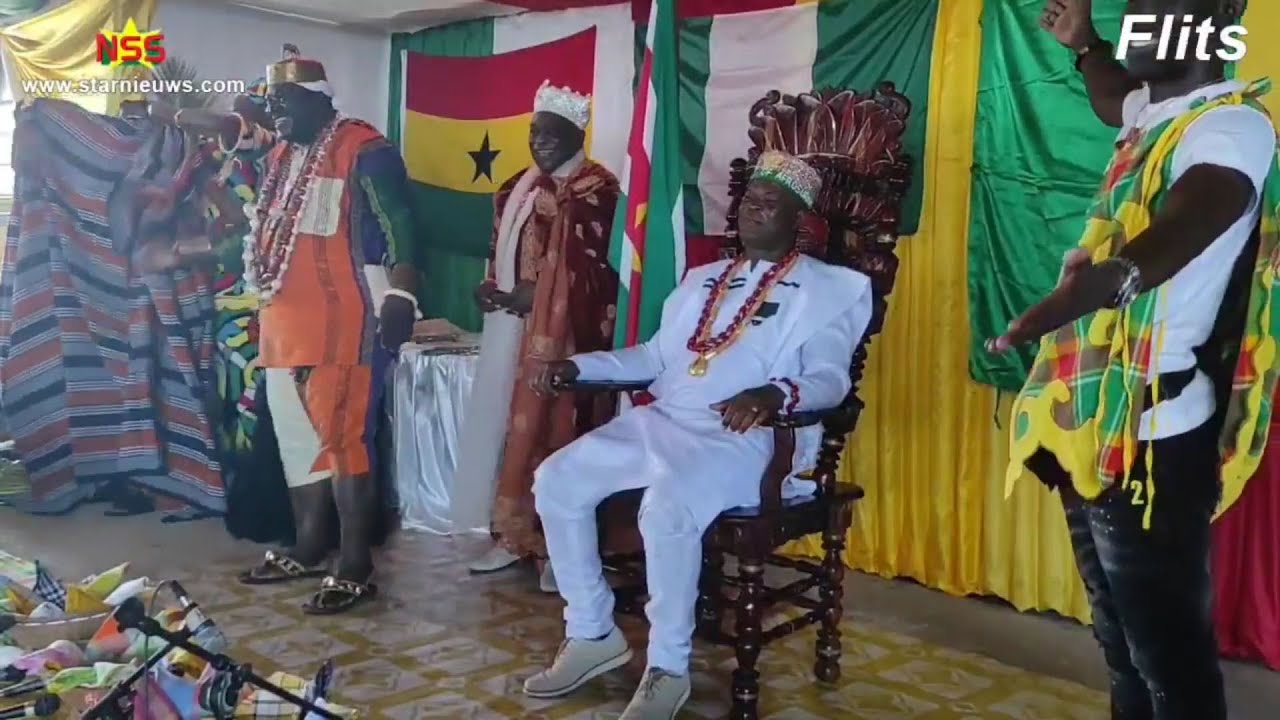 Zojuist gekroond: His Royal Majesty Ronnie Brunswijk, King of Afro ...