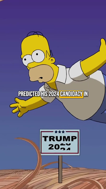 The Simpsons 'Predicted' Donald Trump 2024 Back in 2015