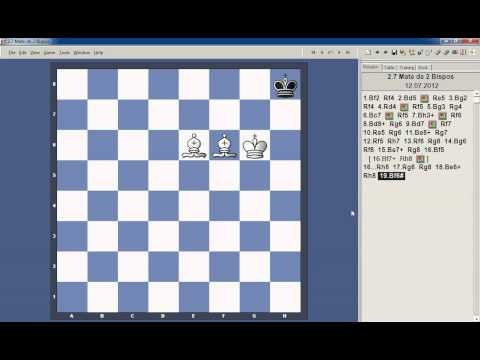 Curso de Xadrez 2.7 Mate par de Bispos