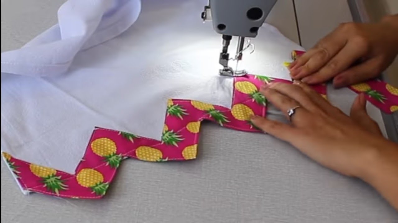 PANO DE PRATO CHEVRON / ZIGZAG  