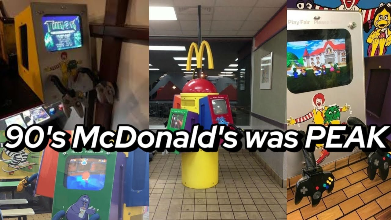 McDonald's Gaming was 🔥 in the 90s! - YouTube
