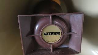 My Valcom Horn Playing Old Nichols Electronics Chime Music. Enjoy.