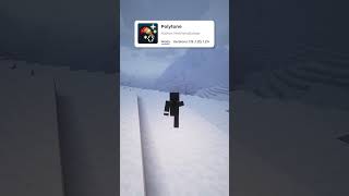 BEST Mods/Texture Pack: Polytone Minecraft #shorts screenshot 1