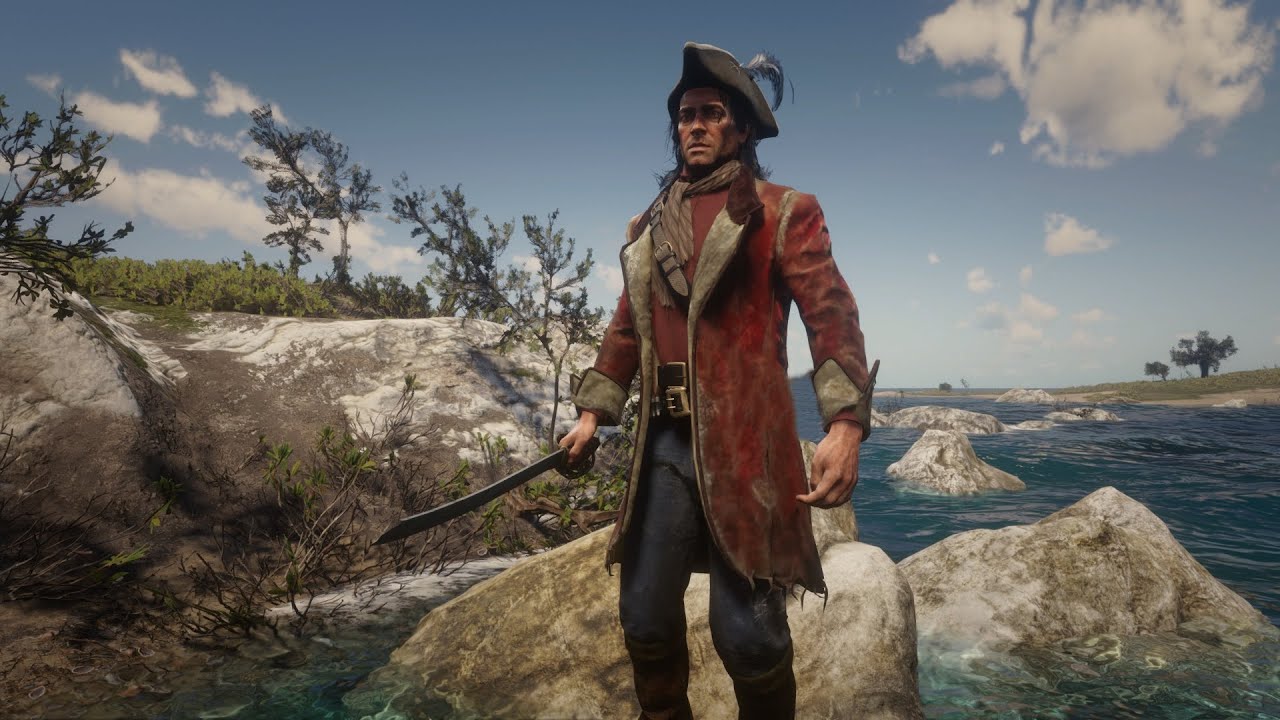 Secret Pirate Treasure - Pirate Outfit! Red Dead Redemption - YouTube