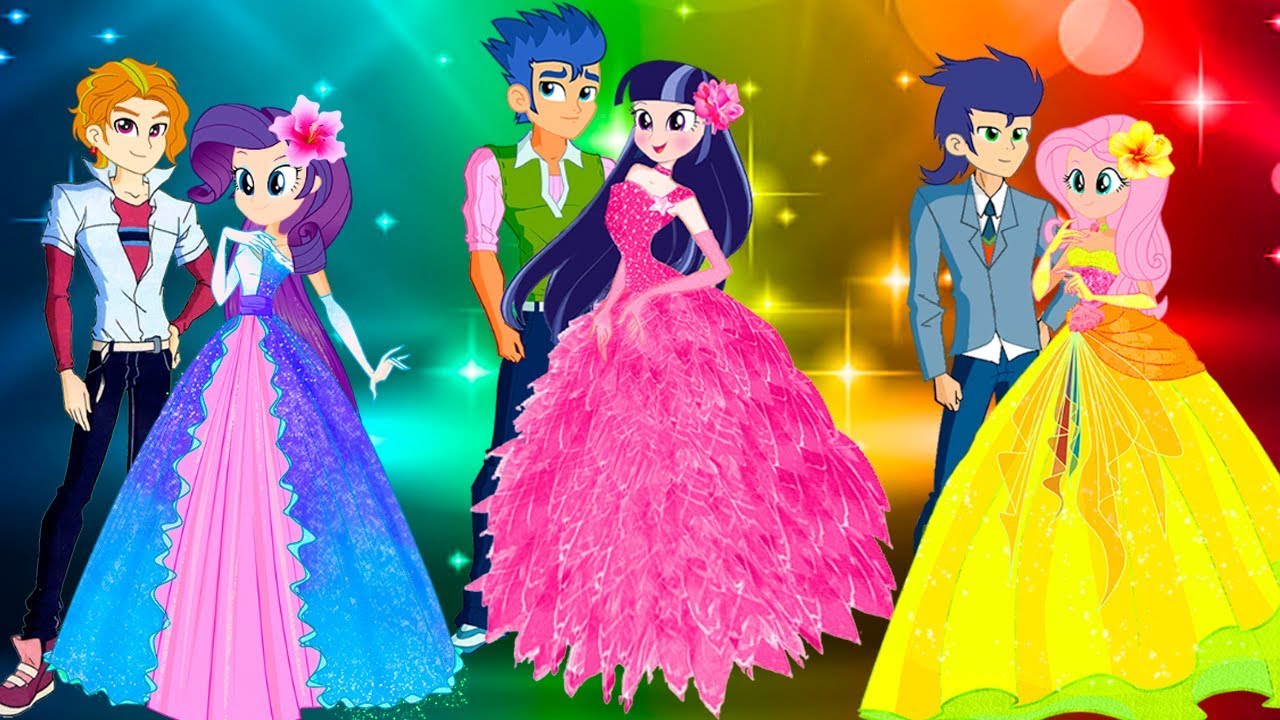 Equestria Girls Transforms with Animation Disco Party New Episode 2017