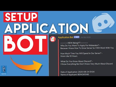 How To Add And Setup Application Bot in 2022