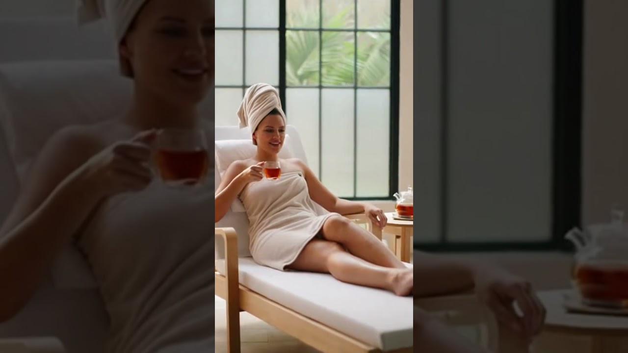 Towel Wrap for Women – Adjustable Microfiber Bath Wrap After Shower Spa