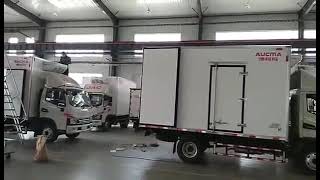 Refrigerated truck body refrigerator lorry box /truck body builder