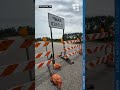 Underground culvert causes sinkhole closing part of this Michigan highway
