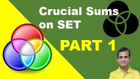 Suppose A1, A2,...., A30 are thirty sets each having 5 elements and B1, B2,...., Bn are n sets