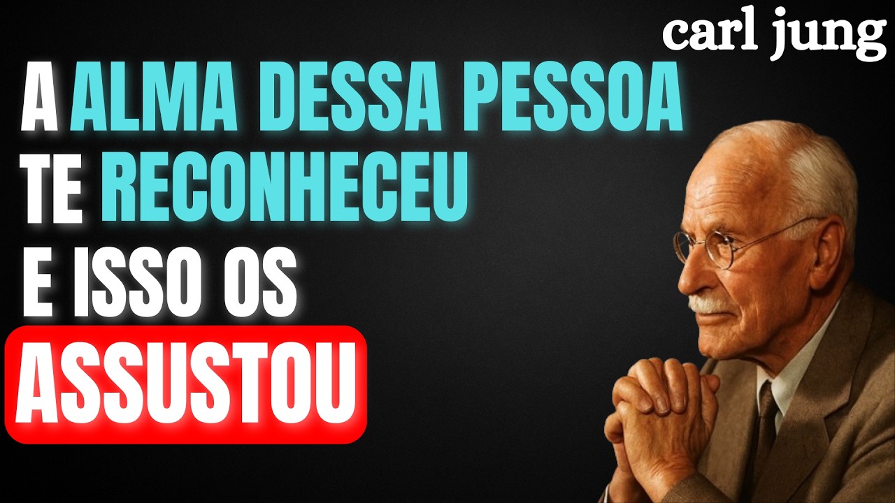 A ALMA DESSA PESSOA TE RECONHECEU E ISSO OS ASSUSTOU | CARL JUNG