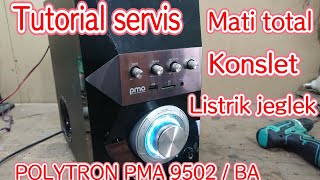 speaker polytron PMA 9502 mati total