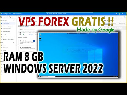 ASLI GRATIS ❗  "VPS Forex" dari Google RAM 8 GB Windows Server 2022