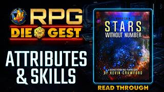 Stars Without Number Character Creation: Attributes & Skills