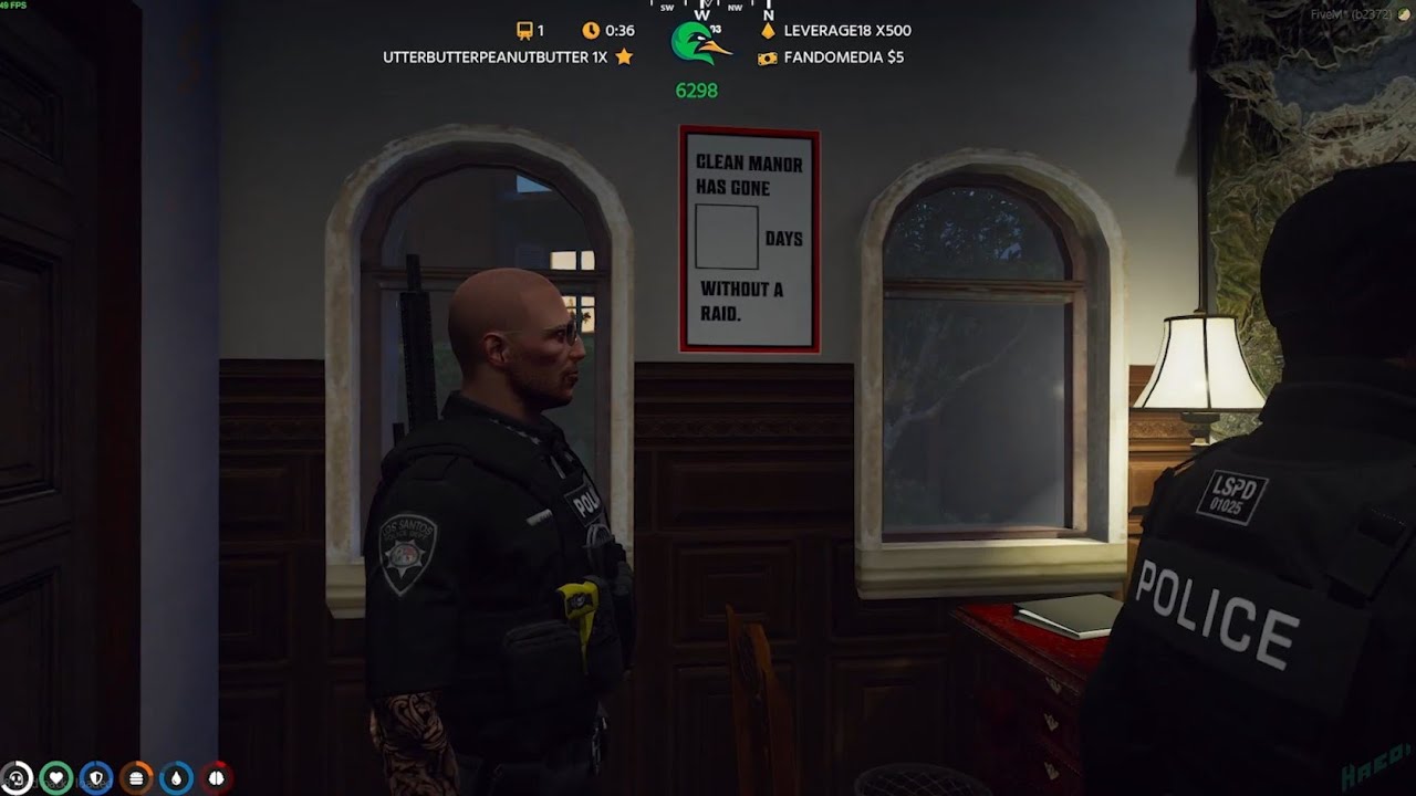 Police Department Raid Mickey's Appartment & Clean Manor | Nopixel 3.0