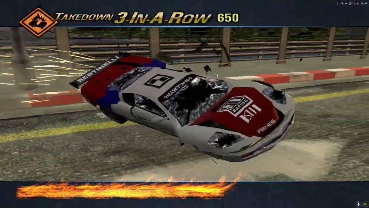 Burnout 3 Takedown (Road Rage) (70 Takedowns)