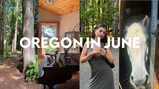 a few days home in Oregon