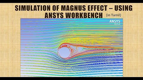 Simulation of Magnus Effect – Using ANSYS Workbench (தமிழில்) | Ethical Engineering |