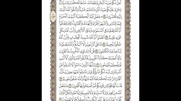 الوجه 124 من القرآن مكرر ١٠ مرات مع الآيات | سورة المائدة | الشيخ خليفة الطنيجي