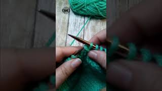 How to Knit the SK2P Double Decrease #Shorts