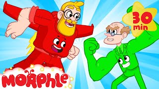 morphle vs orphle super race cartoons and superheroes for kids my magic pet morphle