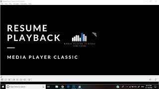 How to resume video playback in Media Player Classic (MPC) screenshot 3