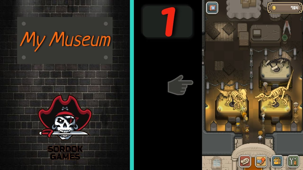 My Museum➤Часть 1. Откапываем парочку динозавров➤Прохождение